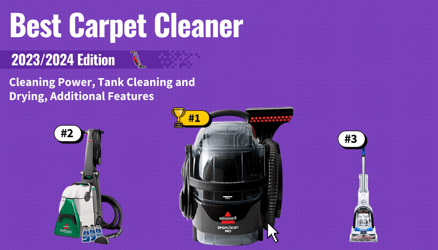 best carpet cleaner guide that shows the top best vacuum cleaner model