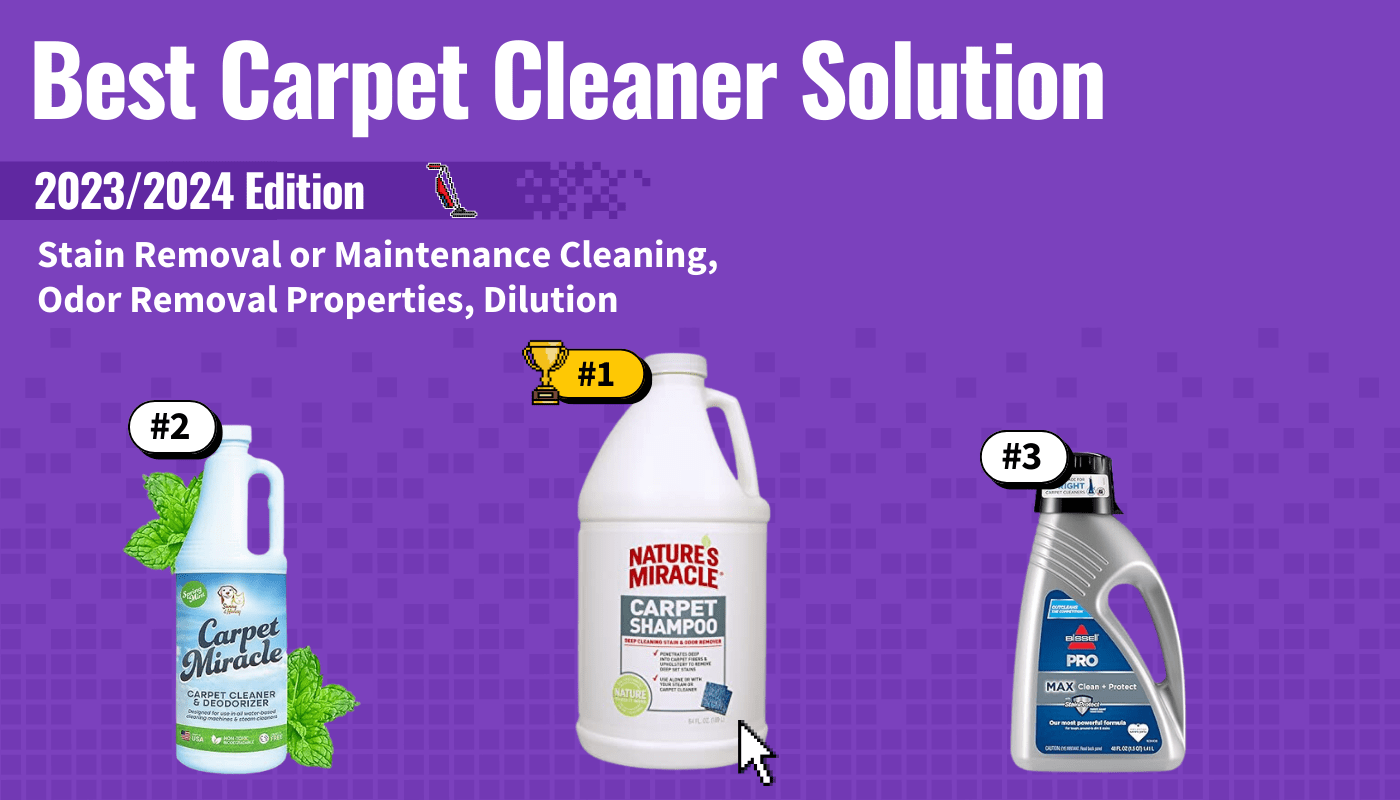 best carpet cleaner solution guide that shows the top best vacuum cleaner model