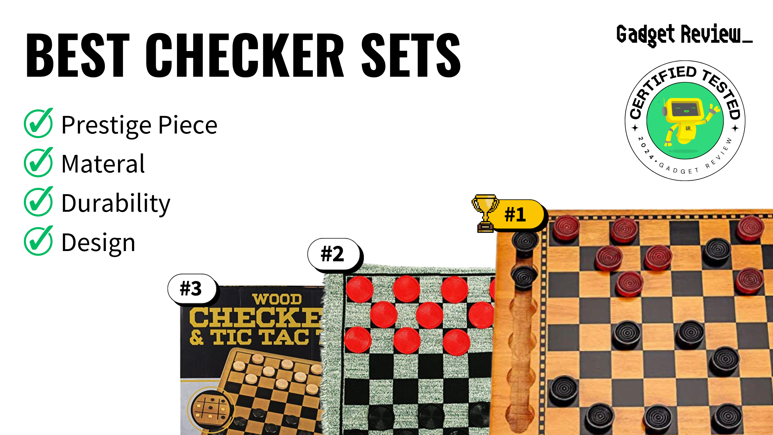 7 Best Checkers Sets