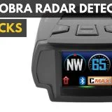 The best Cobra radar detectors.|A low price and solid feature set makes the Cobra XRS9370 radar detector a great choice.|Cobra included voice capabilities in its ESR800 radar detector.|The Cobra DSP9200BT radar detector costs a bit more than some other models
