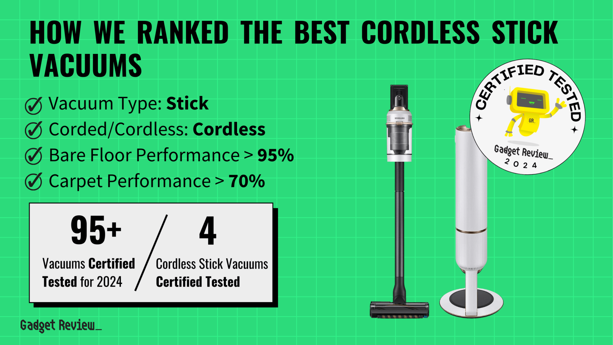 Best Cordless Stick Vacuum 2024 Top Powerful Stick Vacuums