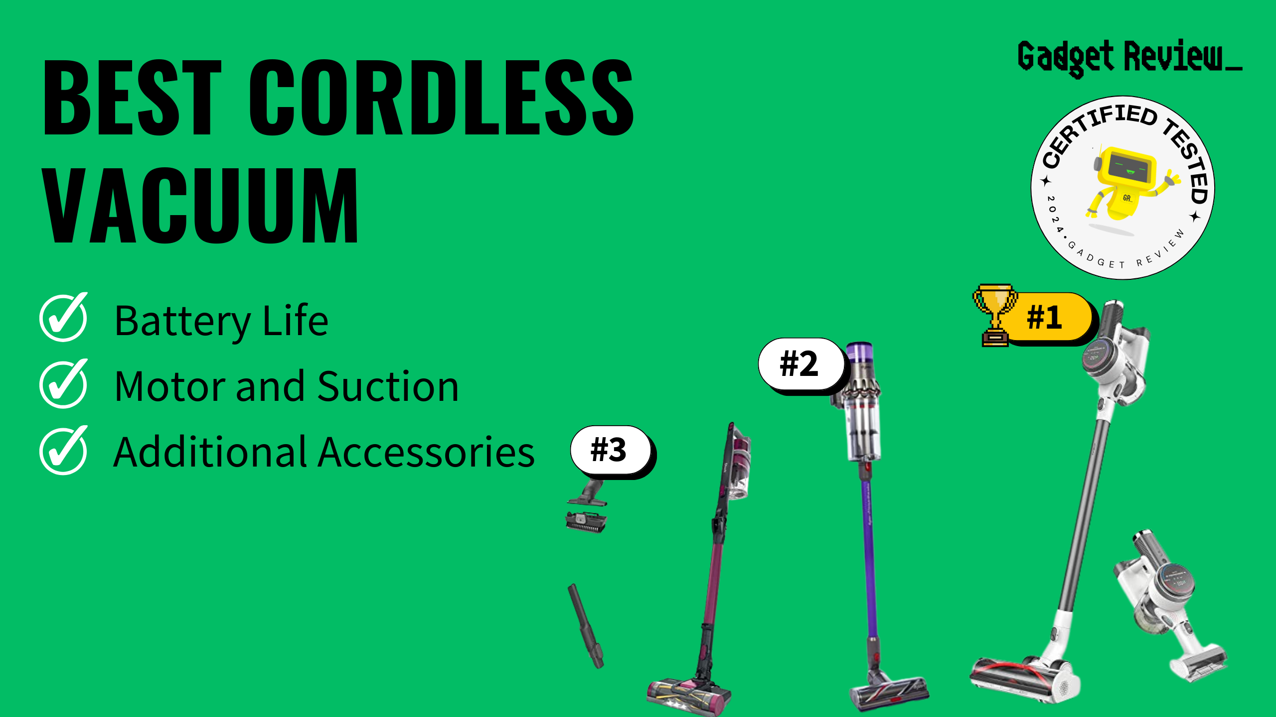 10 Best Cordless Vacuums