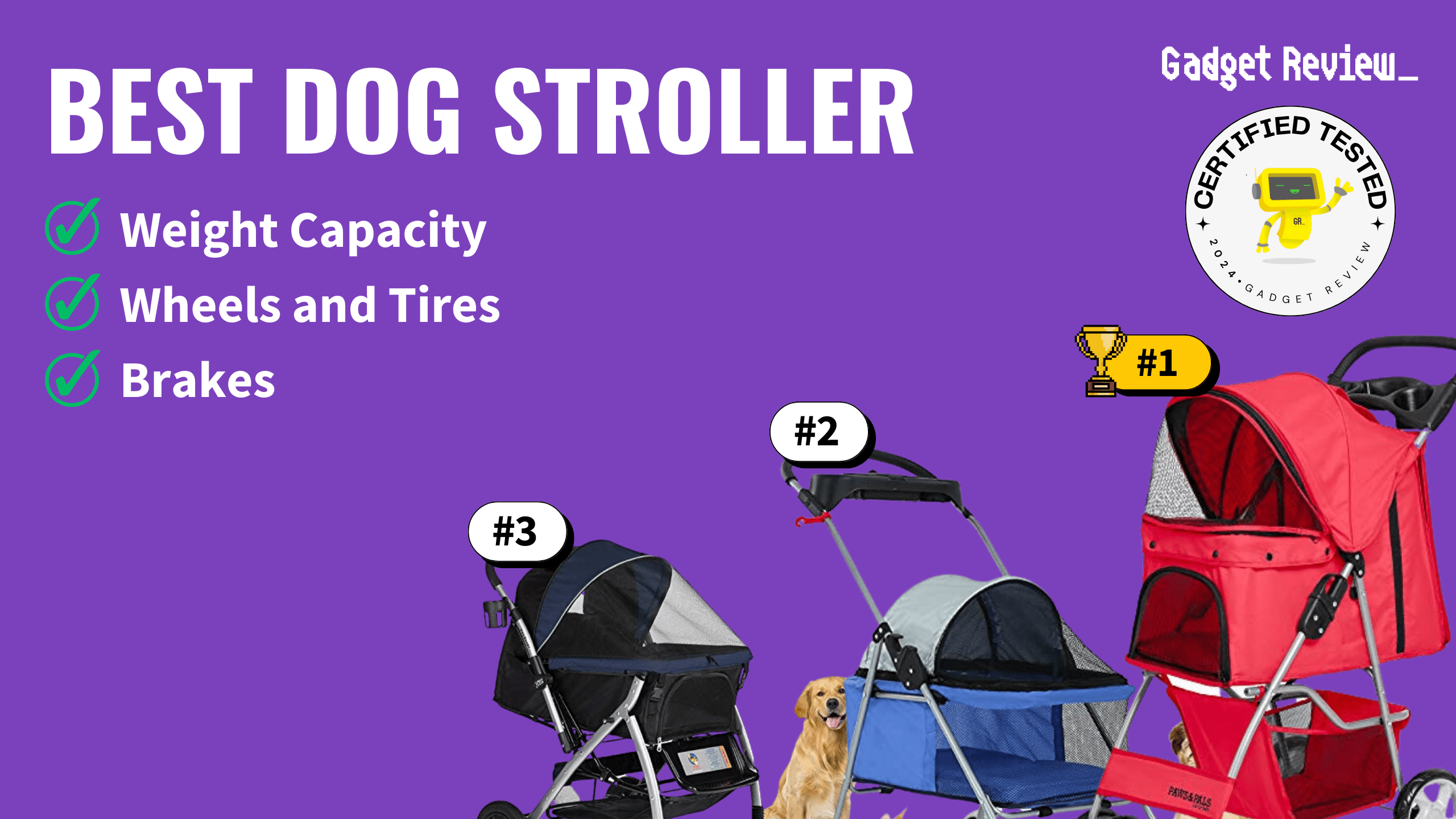 best dog stroller guide that shows the top best pet product model