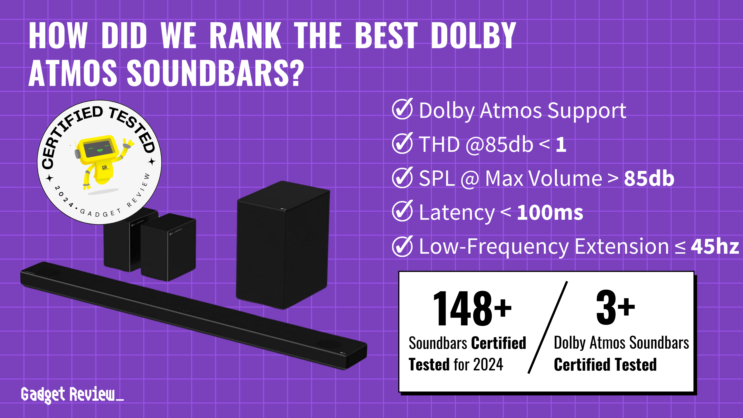 3 Best Dolby Atmos Soundbars in 2024