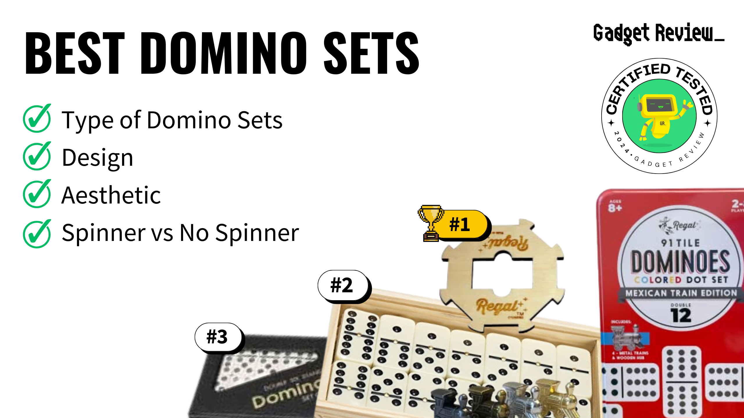 7 Best Set of Dominoes