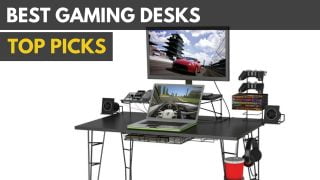 The top Gaming Desks and a variety of price points.|Atlantic Gaming Desk compoonents|Flash Gaming Desk glass|Origami Gaming Desk foldable