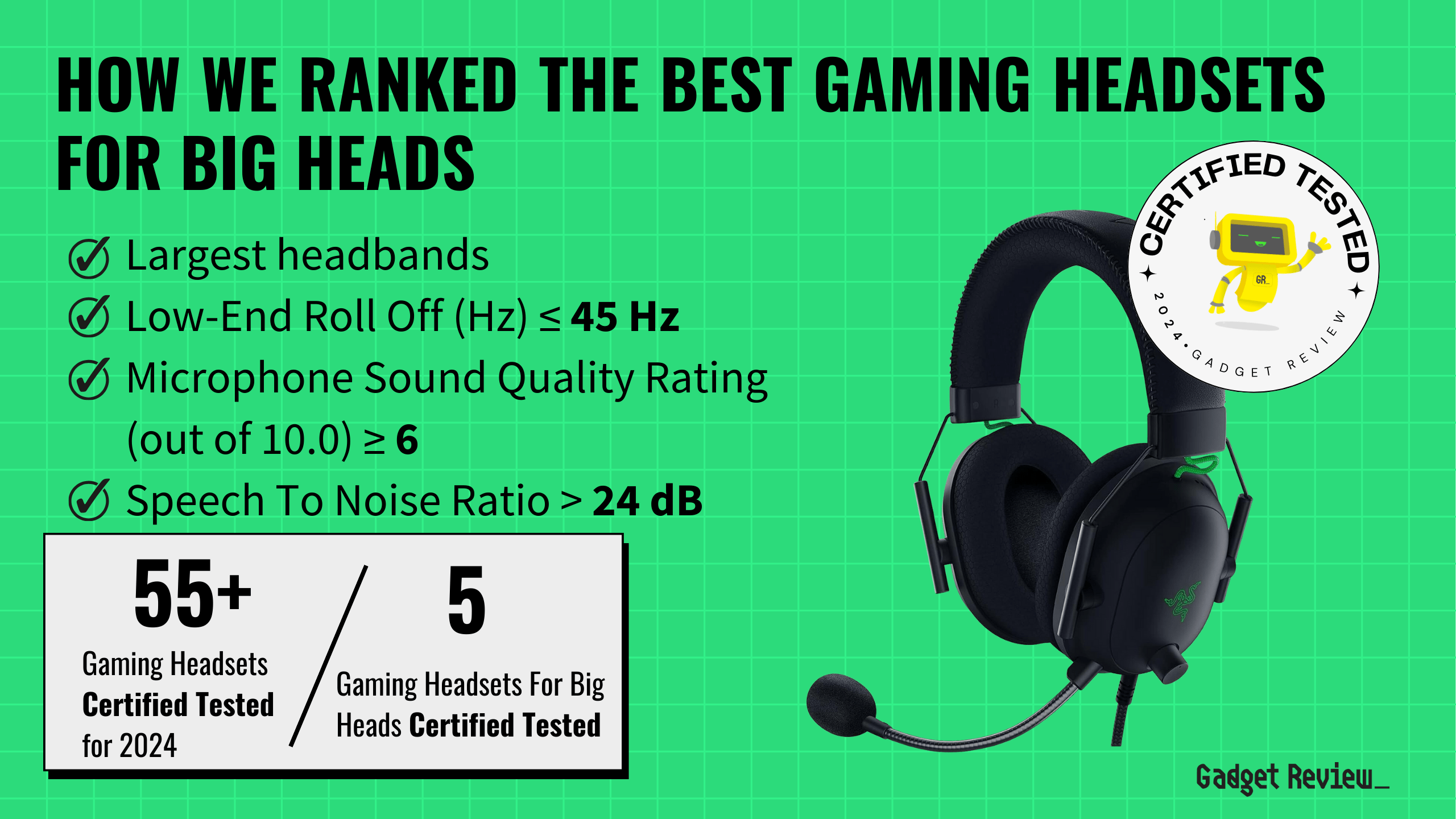 best gaming headset for big heads guide that shows the top best gaming headset model