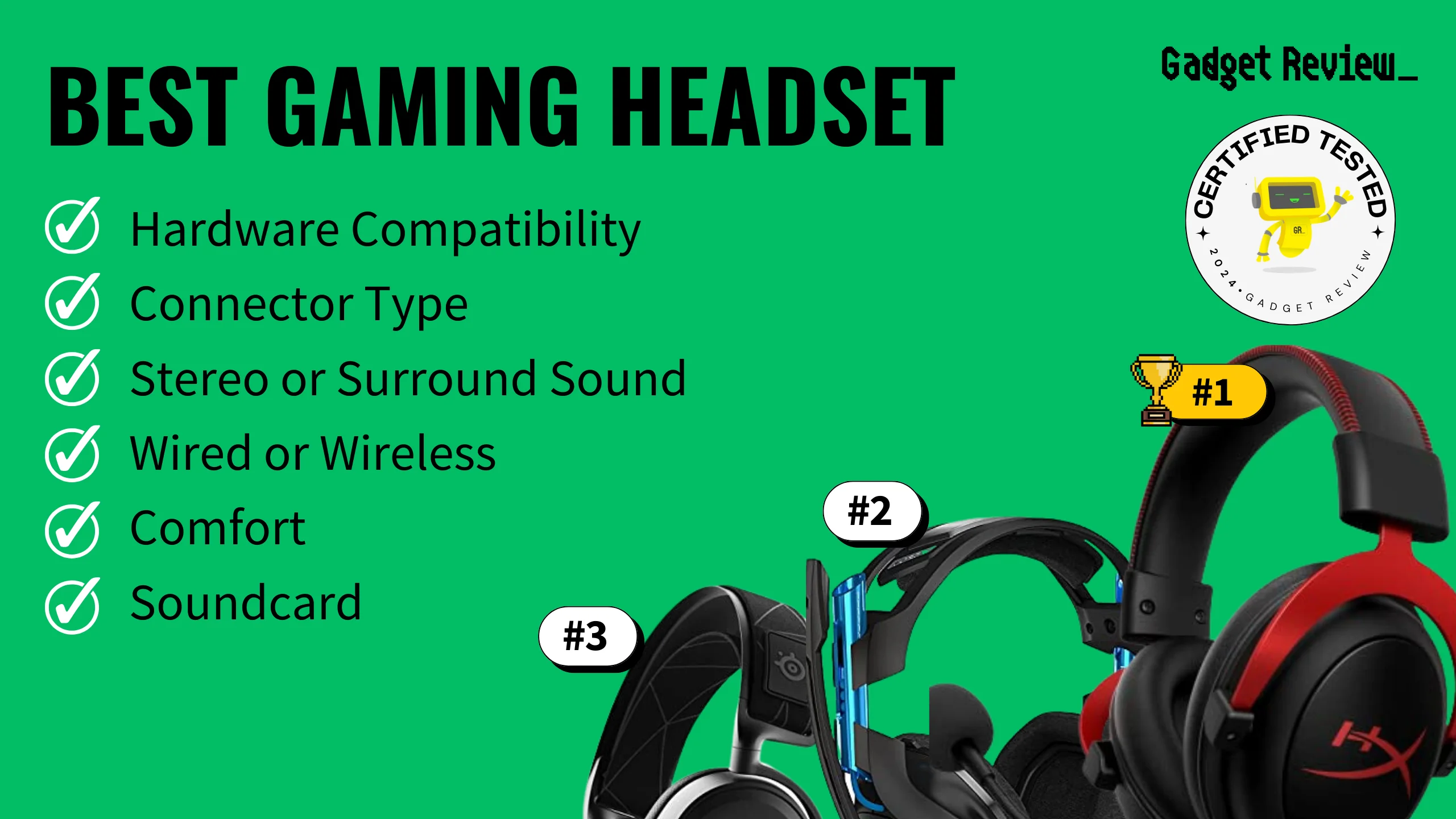 best gaming headset guide that shows the top best gaming headset model