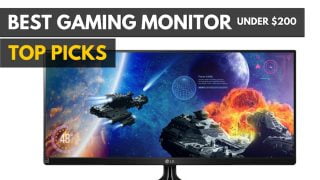 The best monitors for gaming under $200.|LG 25UM57 gaming monitor|Acer H226HQL gaming monitor|Asus VS239H-P gaming monitor
