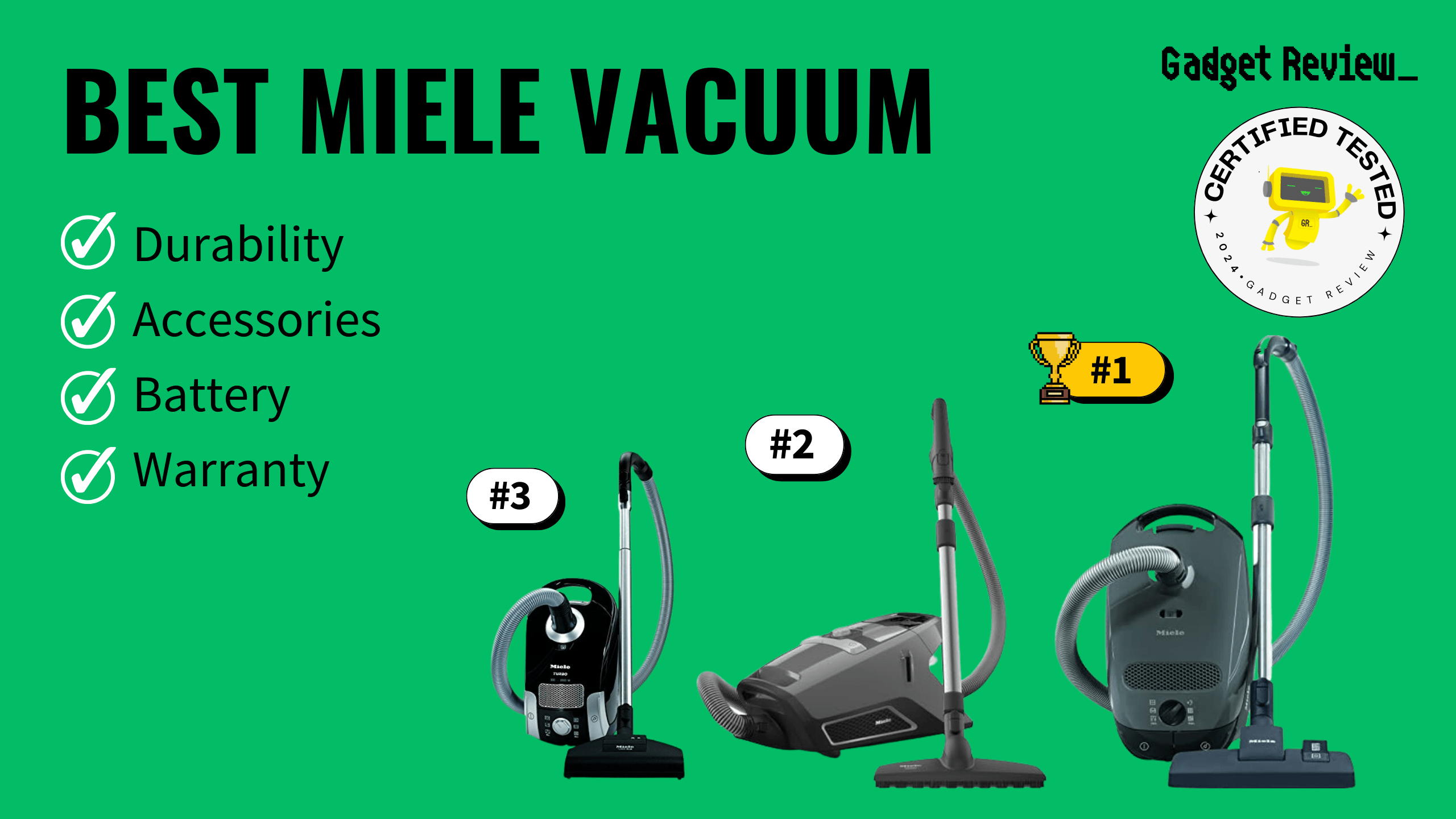 best miele vacuum guide that shows the top best vacuum cleaner model