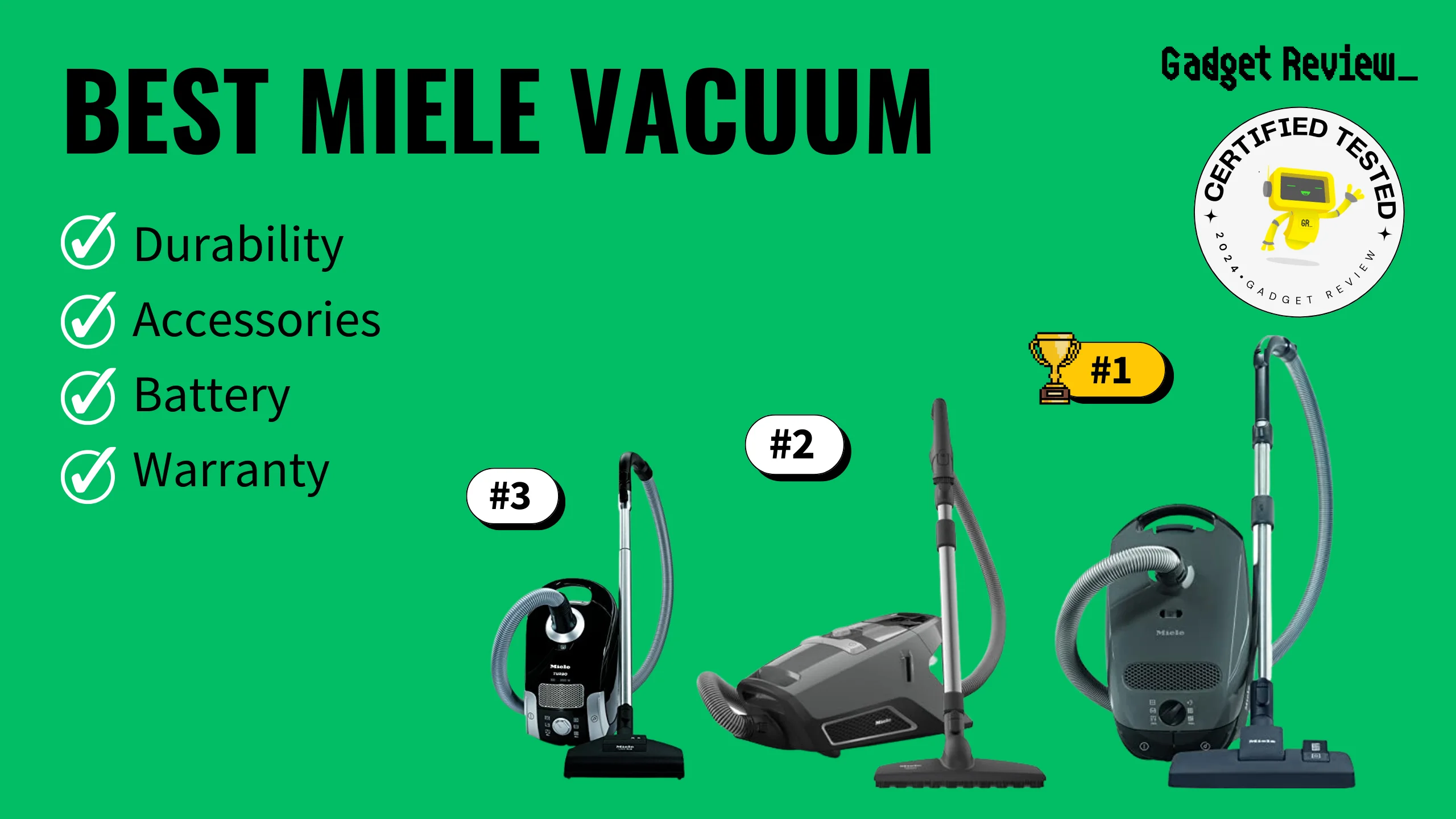 best miele vacuum guide that shows the top best vacuum cleaner model