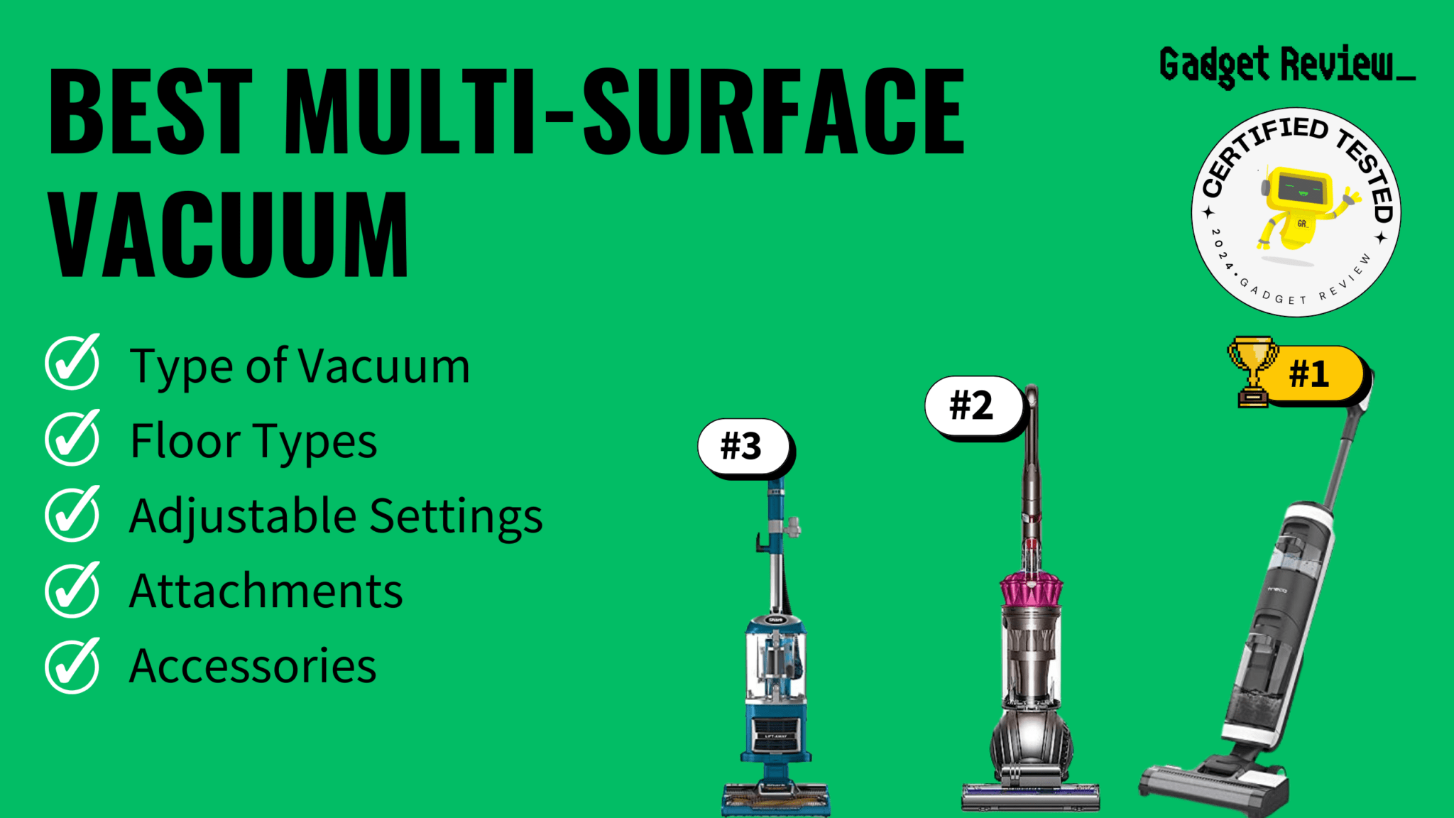 Best Multi Surface Vacuum Top Multi Floor & Purpose Vacuum