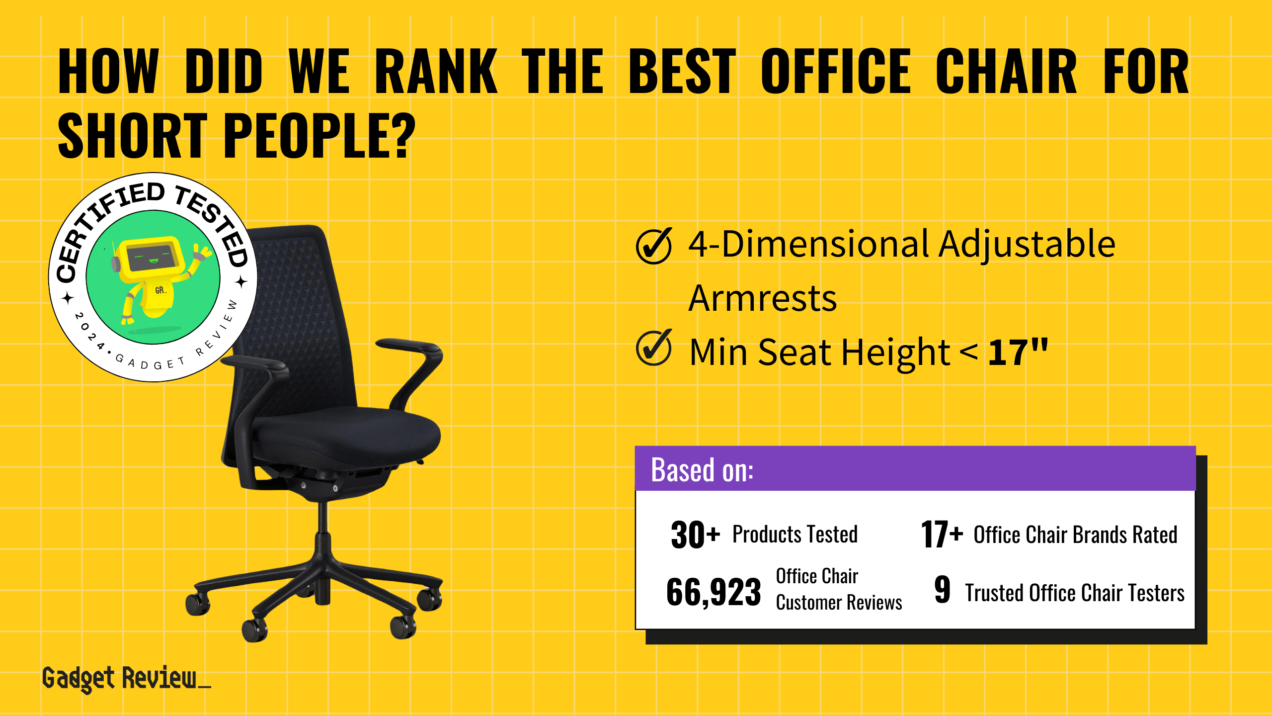 best office chair short person guide that shows the top best office chair model