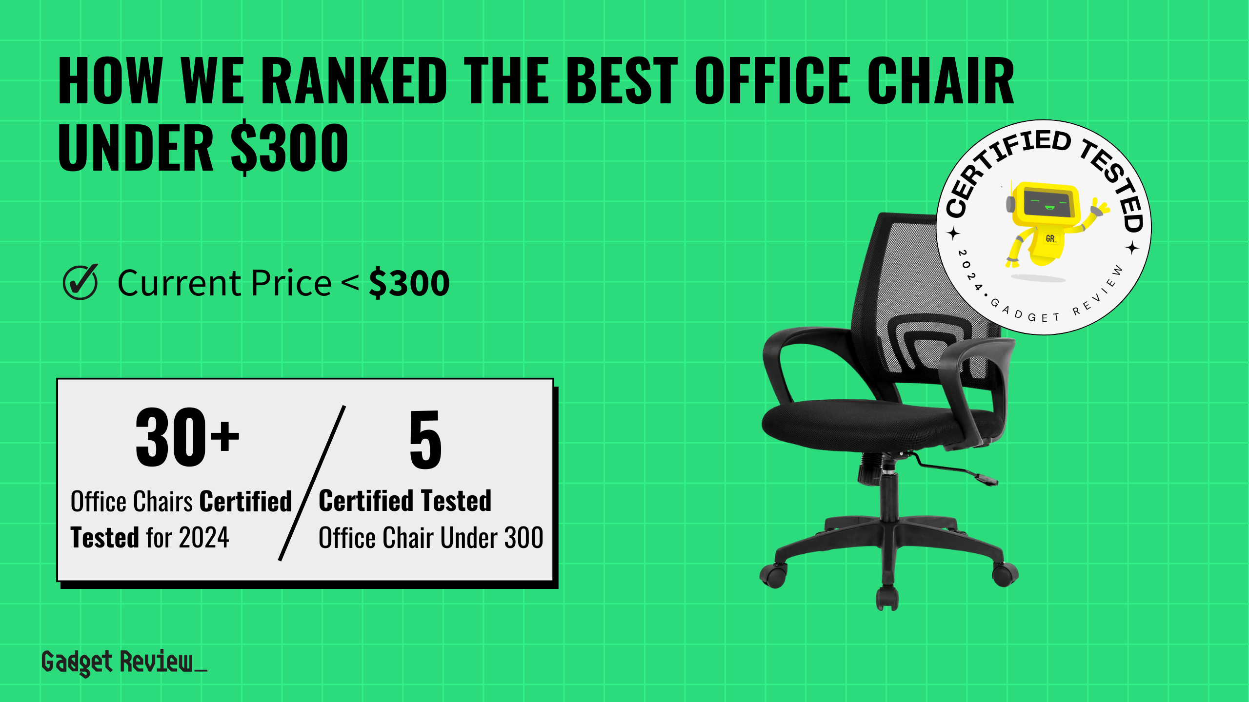 The 5 Best Office Chairs Under $300 in 2024