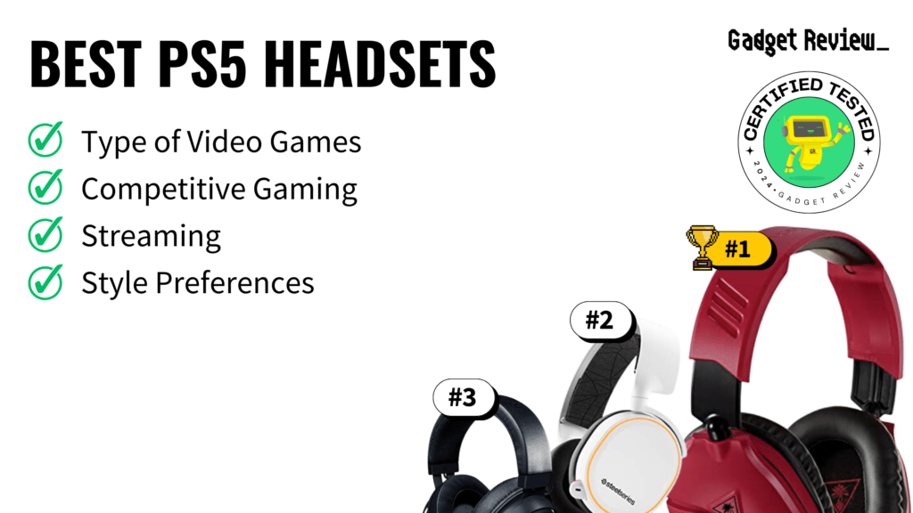 The Best PS5 Headsets 6 Best Options For Your Playstation 5