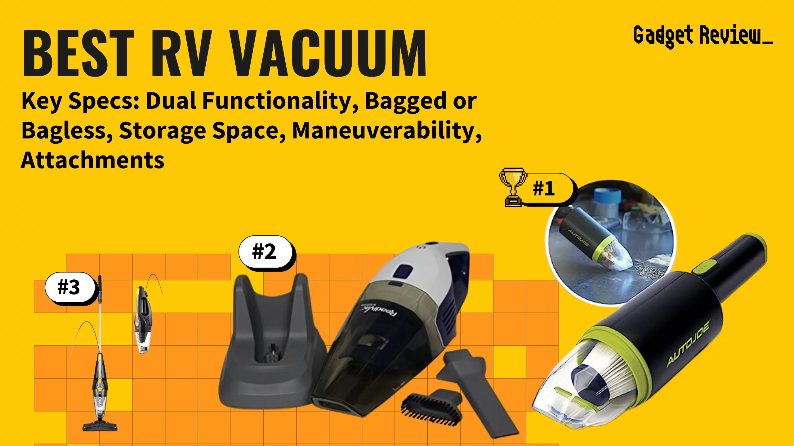 best rv vacuum guide that shows the top best vacuum cleaner model