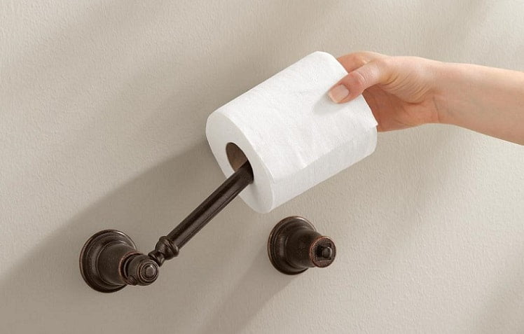 How To Install Toilet Paper Holder In Drywall  Bathroom Hut