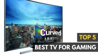 The 5 best tvs for gaming|A fast input lag time and strong all-around features make the Samsung UN55JU7500 a strong gaming TV.|The LG 55EG9600 makes use of OLED display technology
