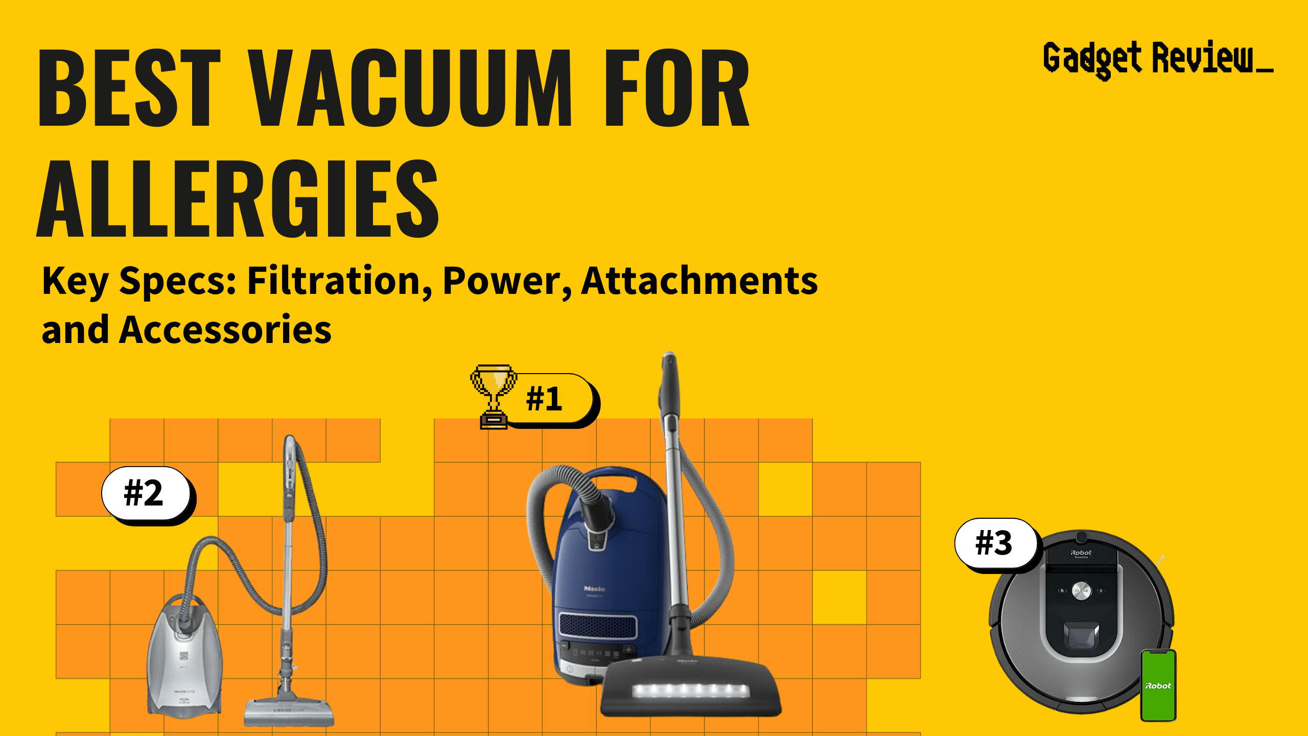 best vacuum allergies guide that shows the top best vacuum cleaner model