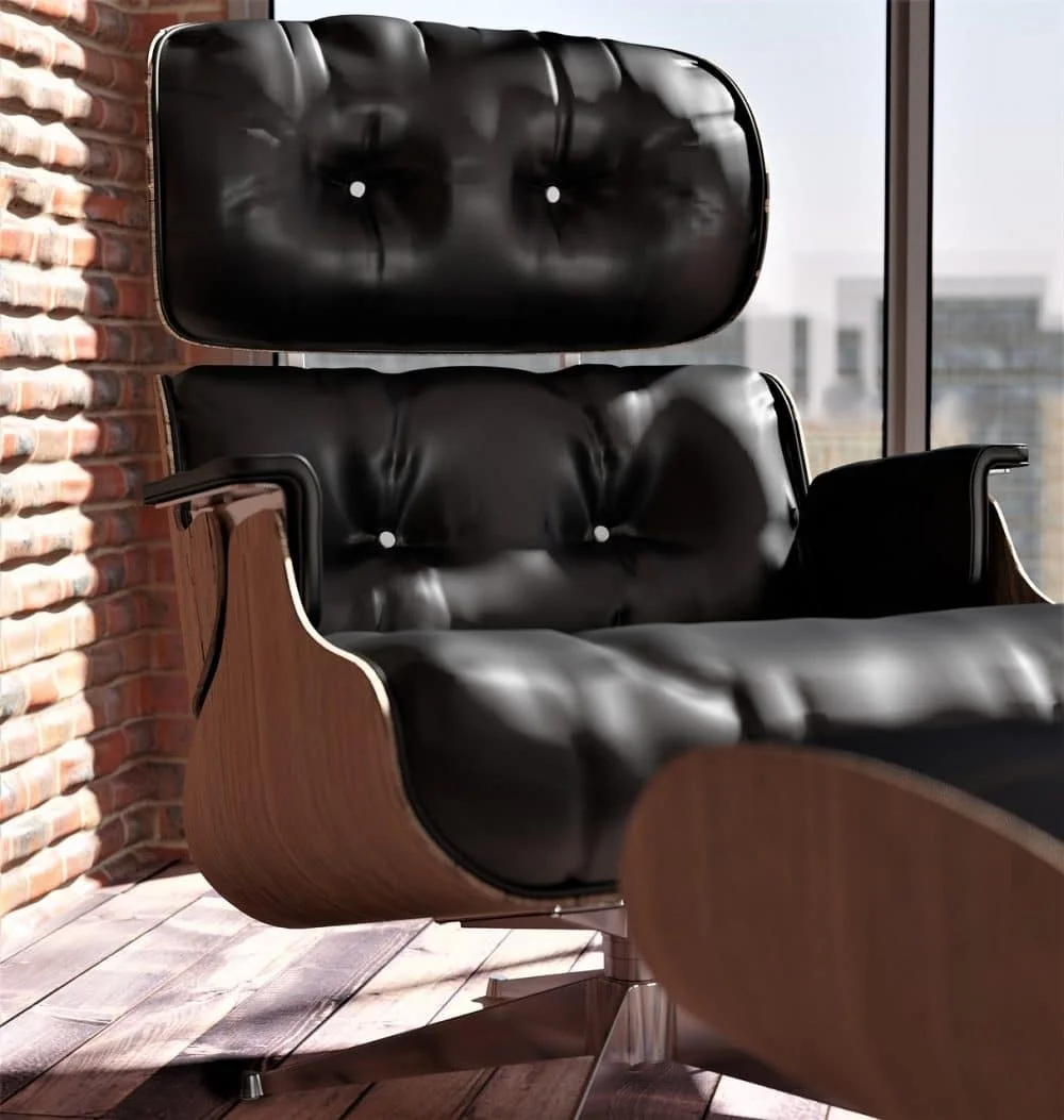 bonded leather office chair