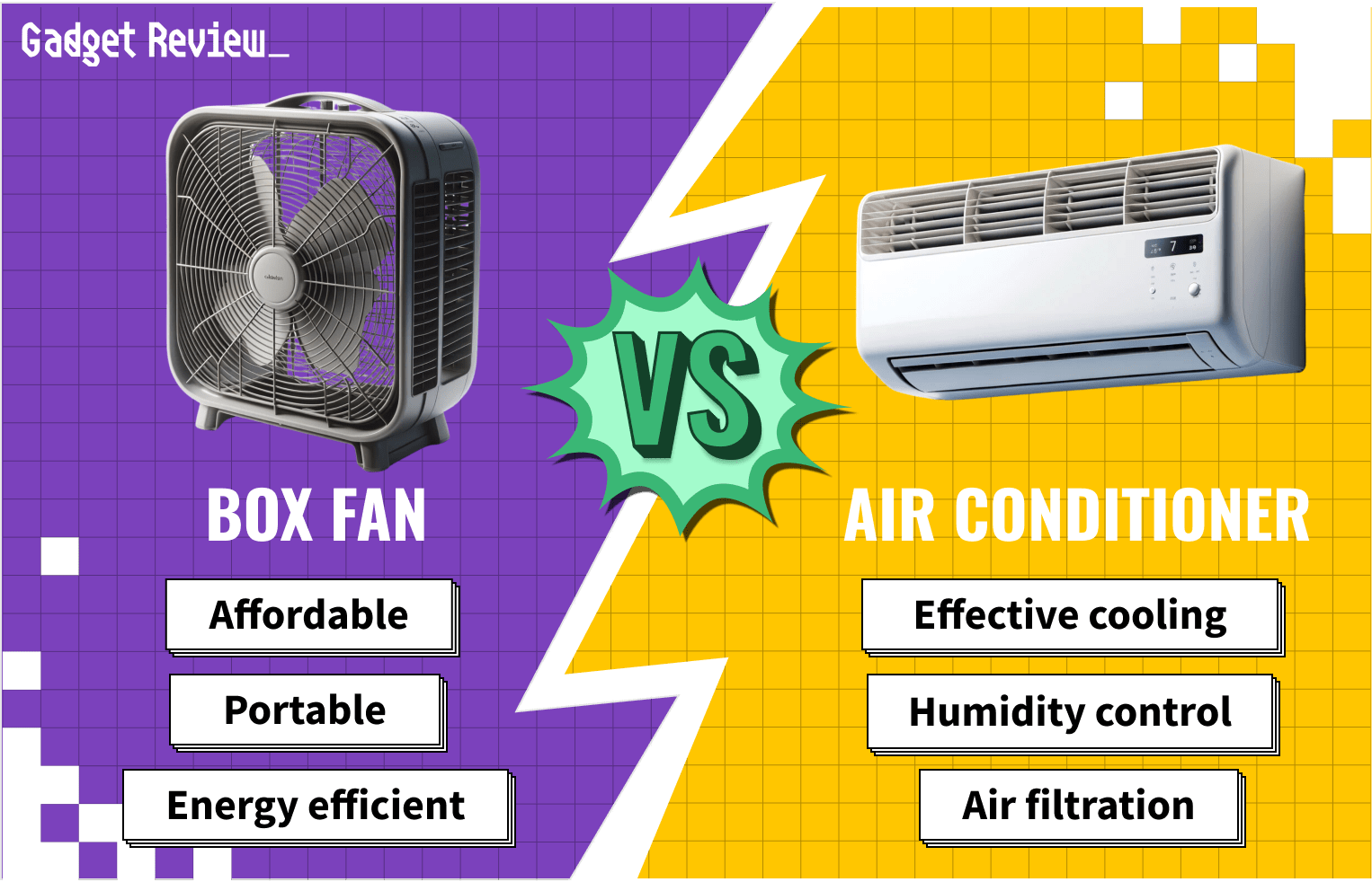 box fan vs air conditioner guide