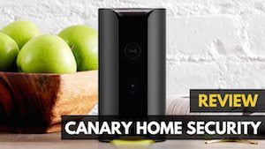 A full on hands on review of the security system from Canary.||The Canary Home Security system is a webcam that capture HD video and can emit a siren if needed.|The Canary Home security application for iOS or Android.|The Canary Home Security system is a webcam that capture HD video and can emit a siren if needed.