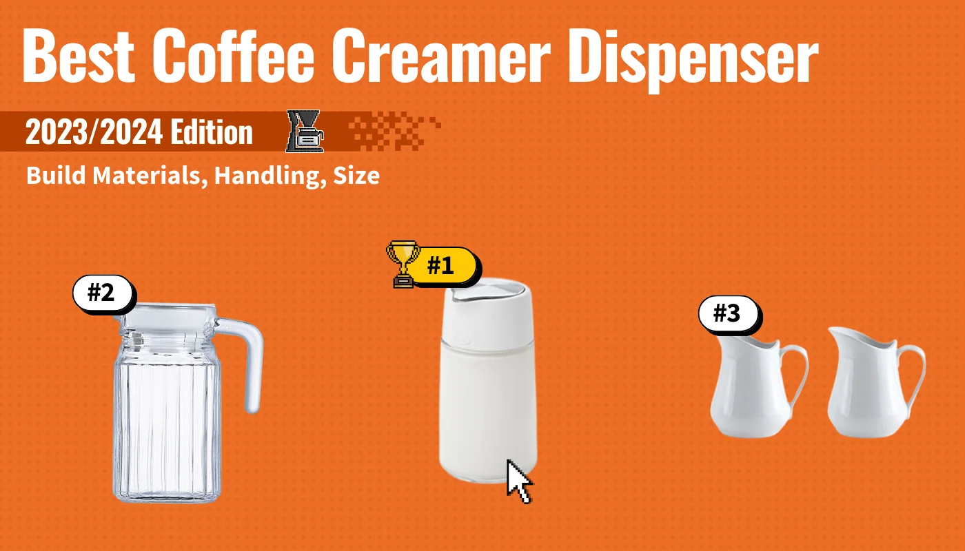  J&M DESIGN Sugar Dispenser & Shaker For Creamer