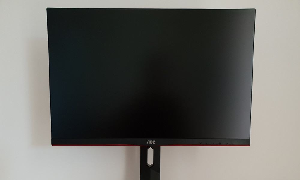 Checking For Monitor Black Uniformity Display Uniformity Test