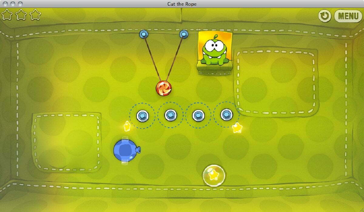 Best iPhone Puzzle Games cut the rope
