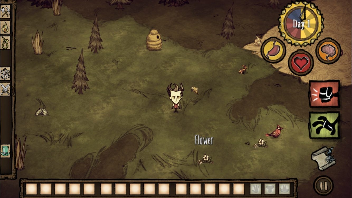 Best iPad Games Don't Starve Pocket Edition