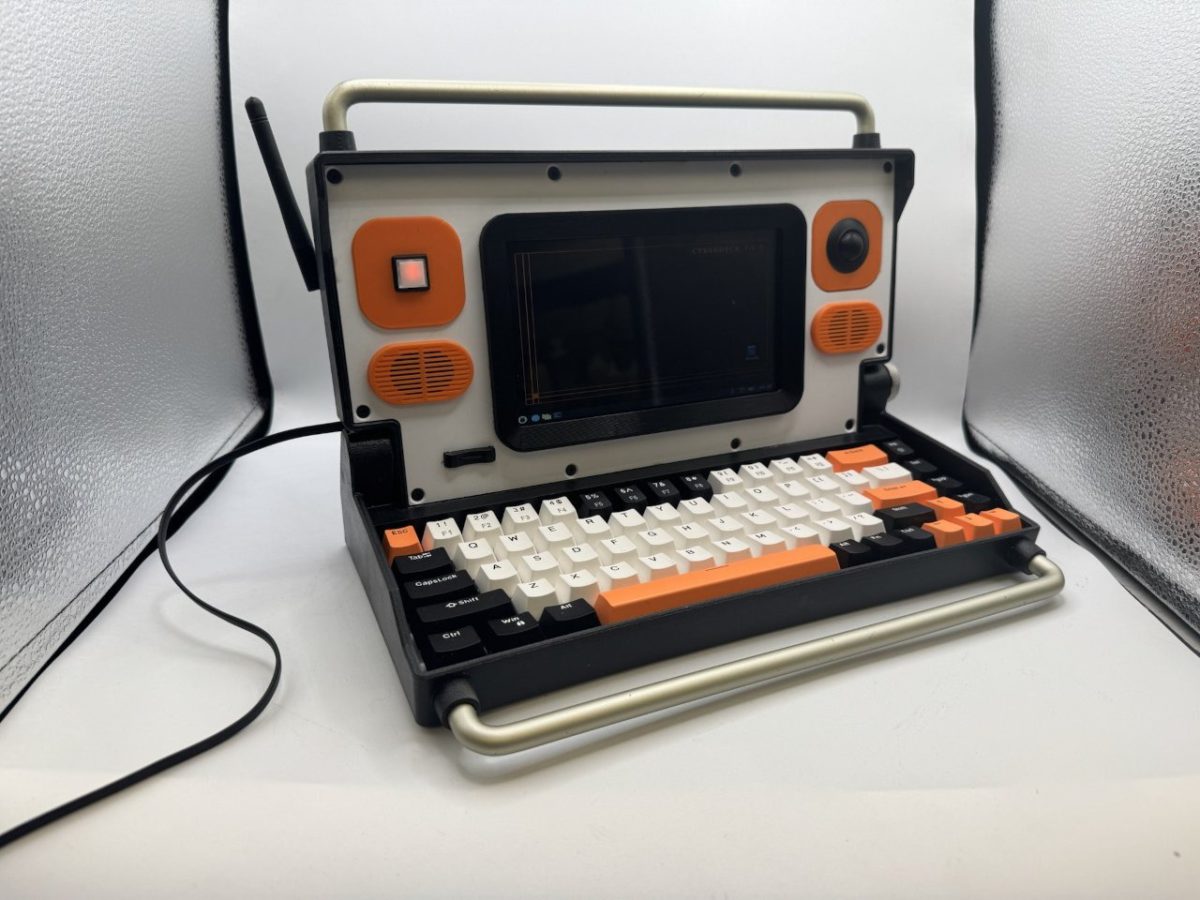 ancient pocket computer gets a usb-c upgrade |... This DIY Briefcase Computer Looks Like It Escaped From a 70s Space ...