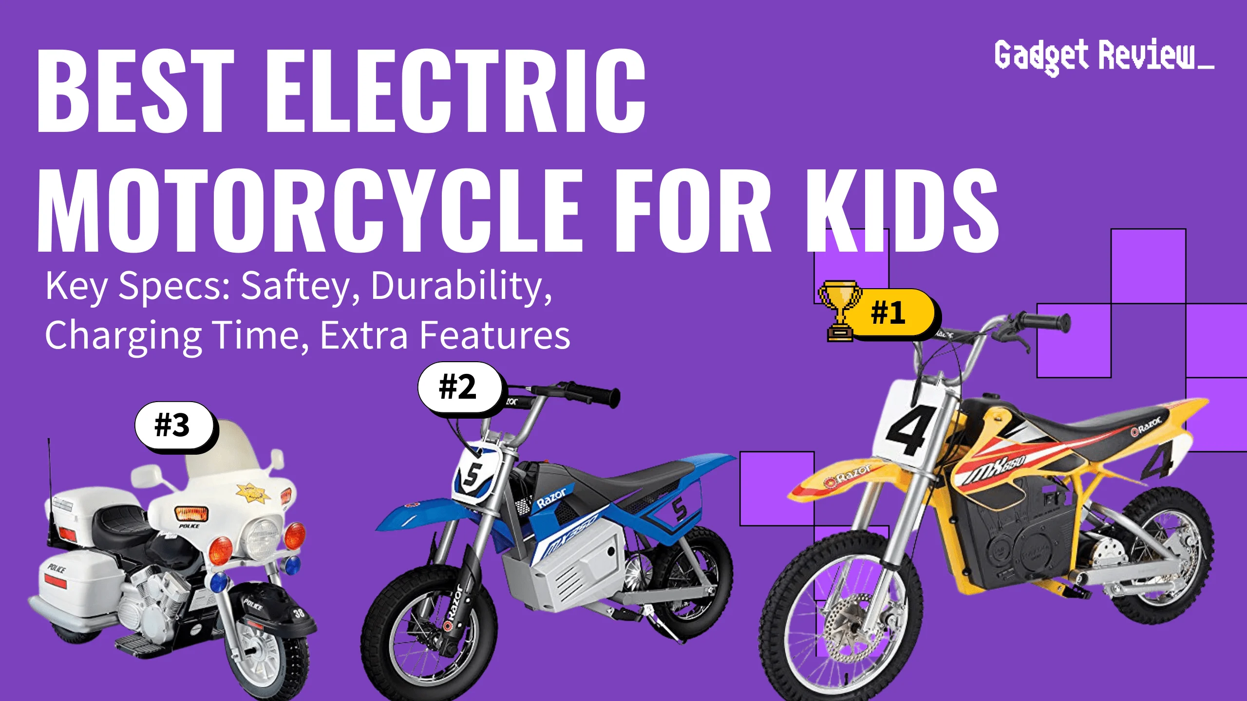 Best Electric Motorcycle for Kids