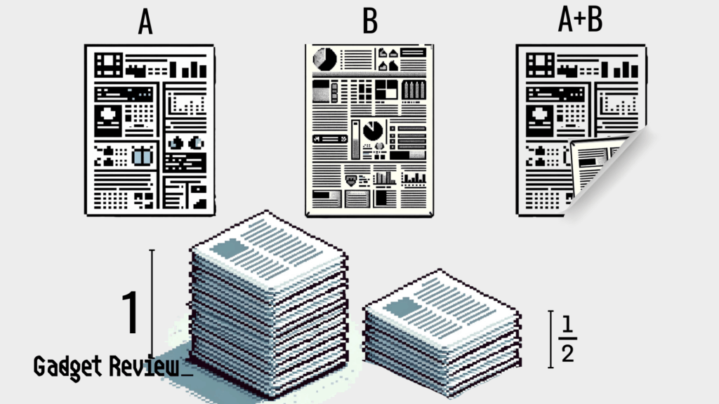 Duplex printing can effectively halve your total paper usage.