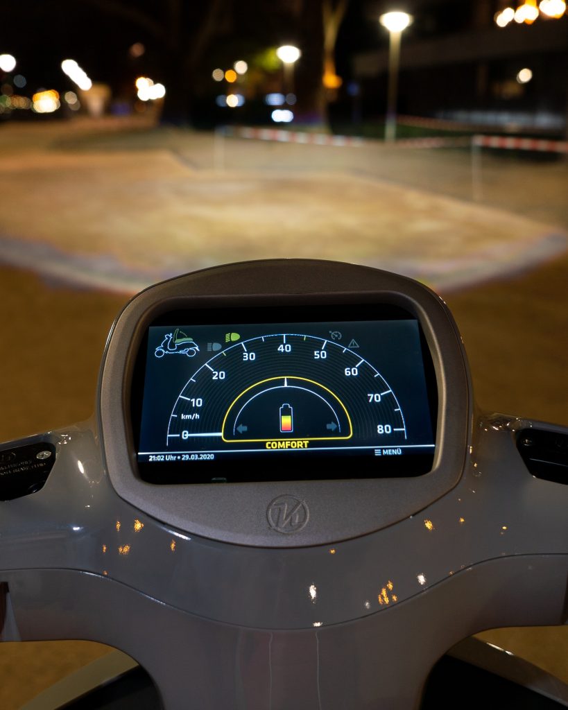 electric scooter speedometer