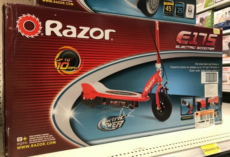 Electric Scooter Costs in Target