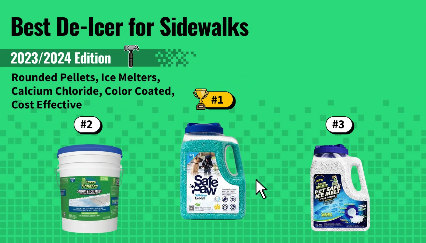 best de icer sidewalks featured image that shows the top three best tool models
