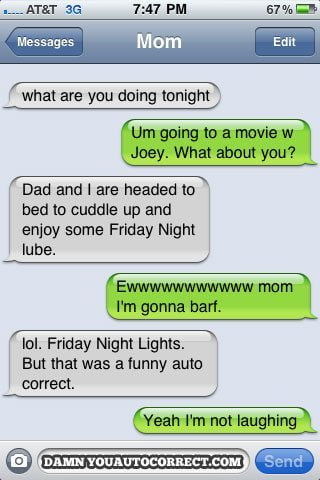 20 Parental Autocorrect Texts Turned Sexual (list) - Gadget Review
