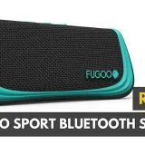 Fugoo Sport Review|Fugoo Speaker with its jacket|Fugoo Speaker Review|