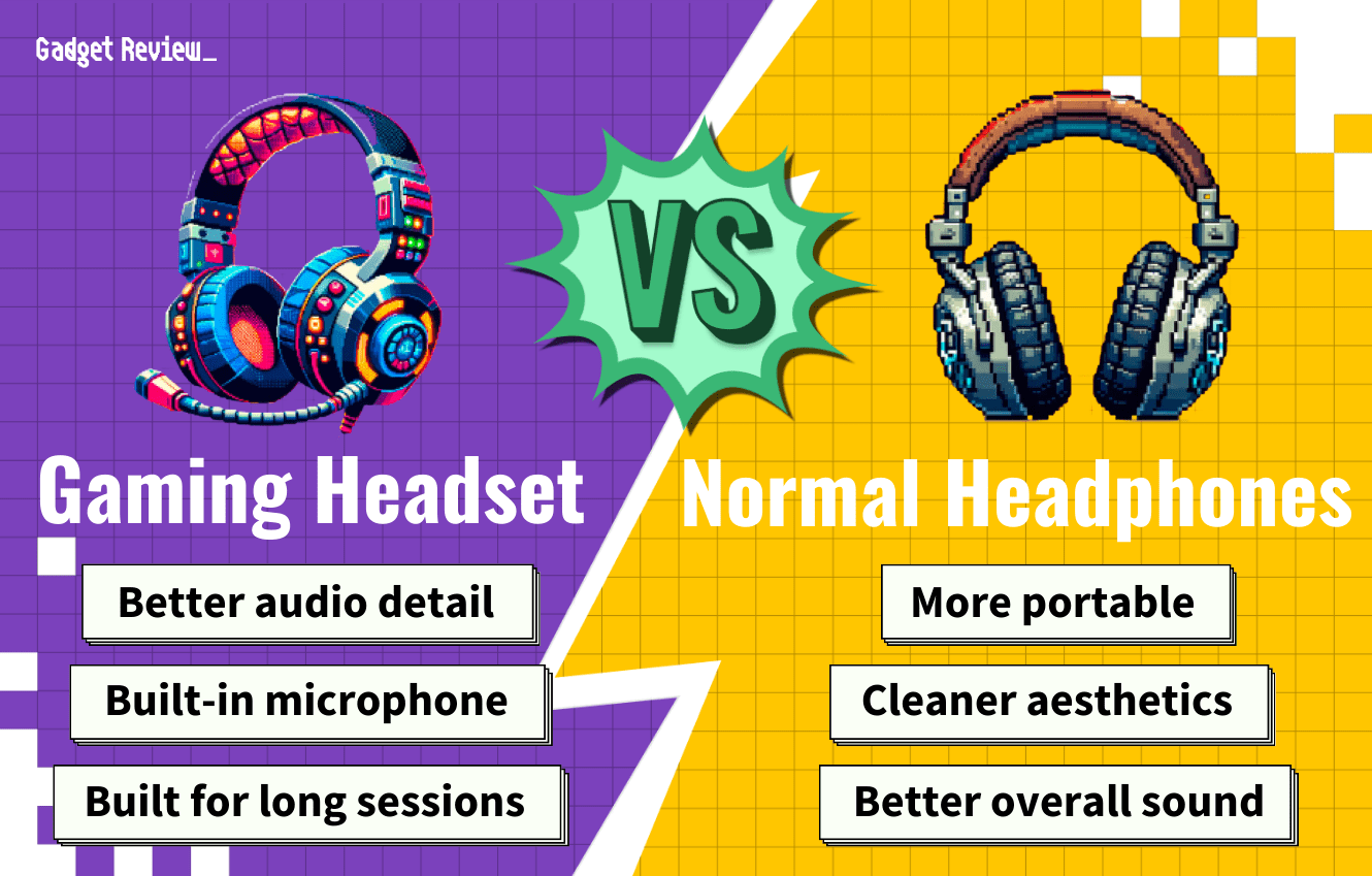 Gaming Headphones vs Normal Headphones