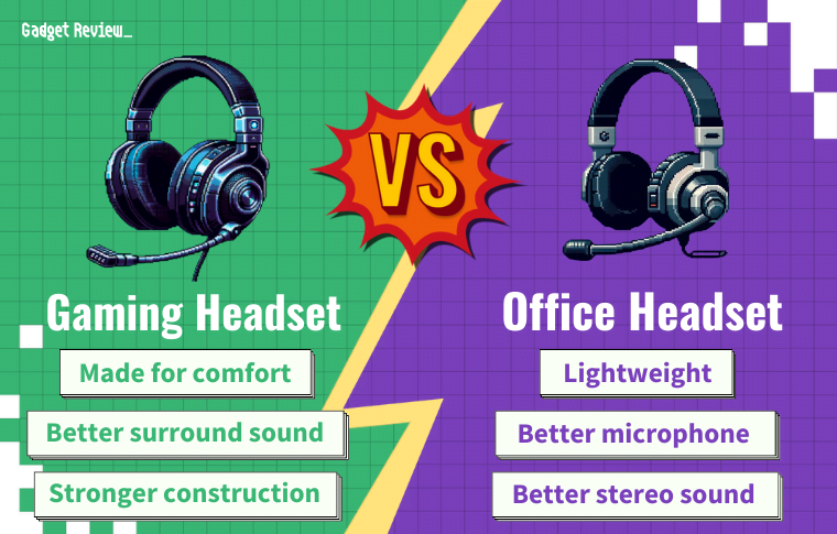 Gaming Headset vs Office Headset