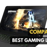 Gaming Laptop Comparison||A stock photo of the ROG G75.|A picture of the nvidia geforce 980m graphics chip.|A photo of the ROG G75W's innards.|The G75VW opened up with the hard drive bays exposed.|A stock photo of the Alienware 15 gaming laptop.|A warranty logo.