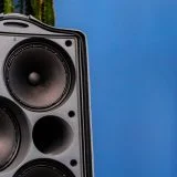 gray music speaker sound column with vibration eff 2021 09 03 18 01 40 utc
