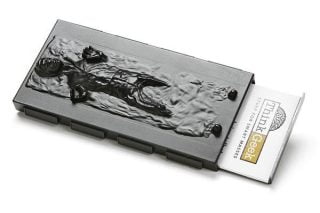 han solo carbonite business card case 1