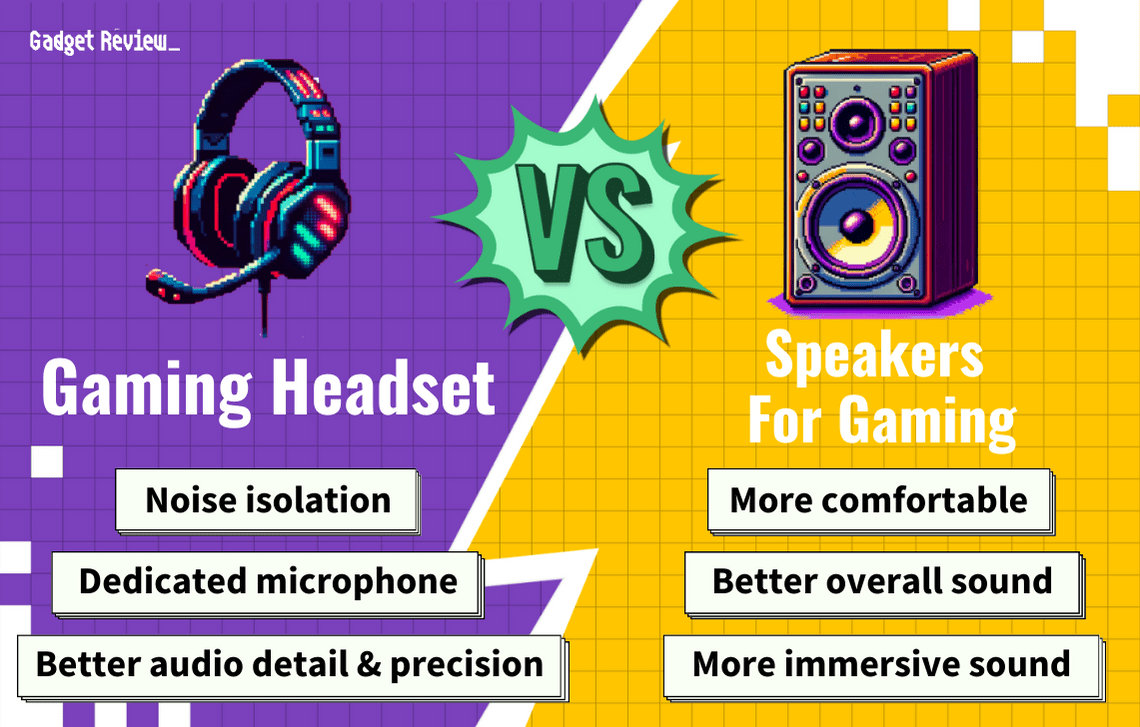 Using a Headset vs Speakers for Gaming