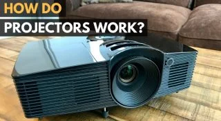 How does a projector work?|||