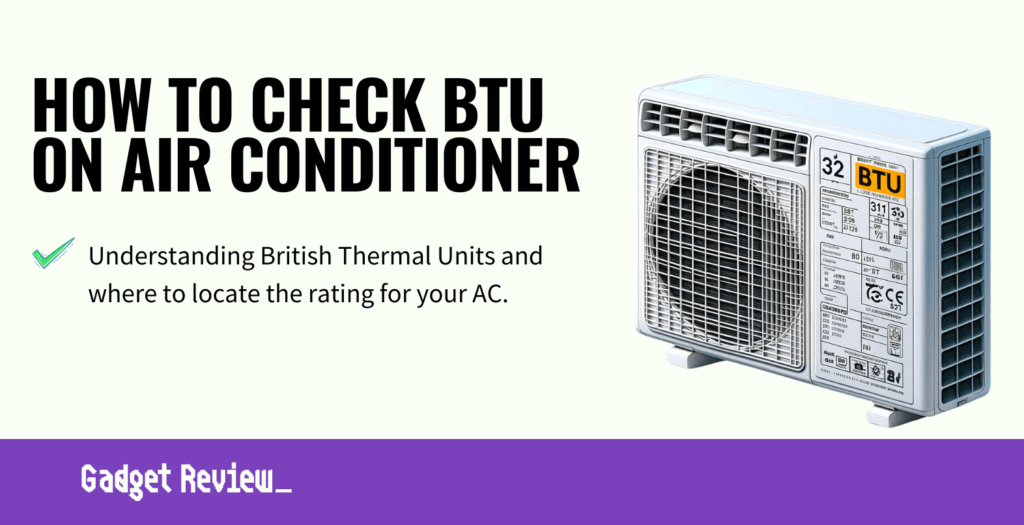 How To Check BTU On Air Conditioner | Determine AC Tonnage