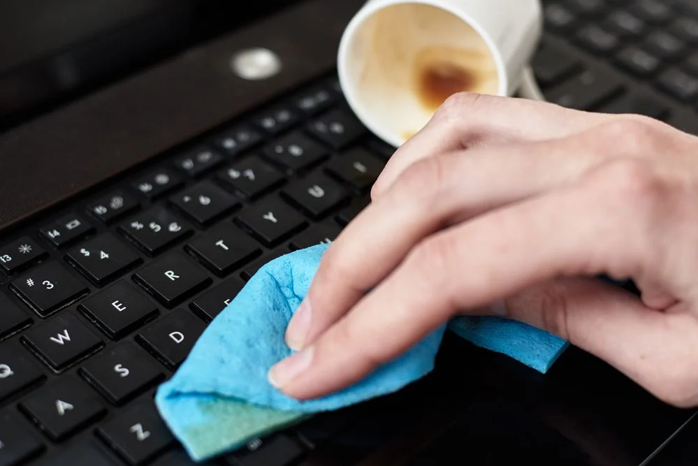 How to Clean a Laptop After a Spill