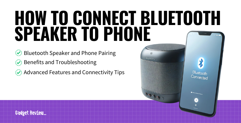 how to connect bluetooth speaker to phone guide