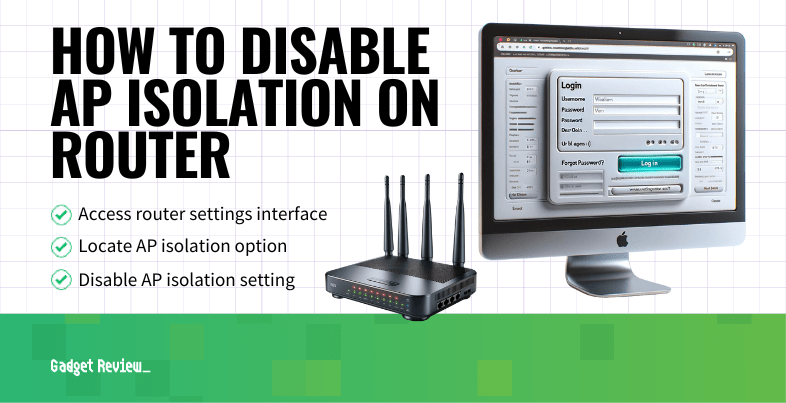 how to disable ap isolation on router guide