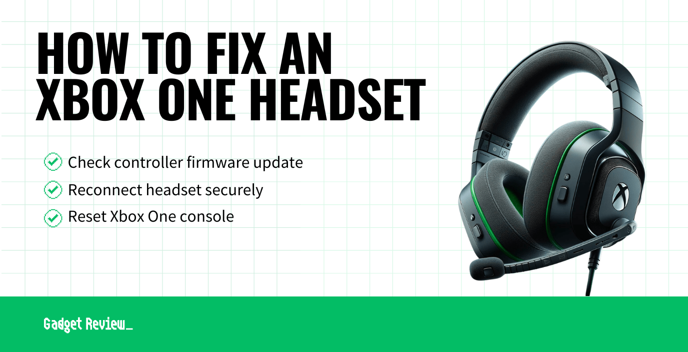 how to fix an xbox one headset guide